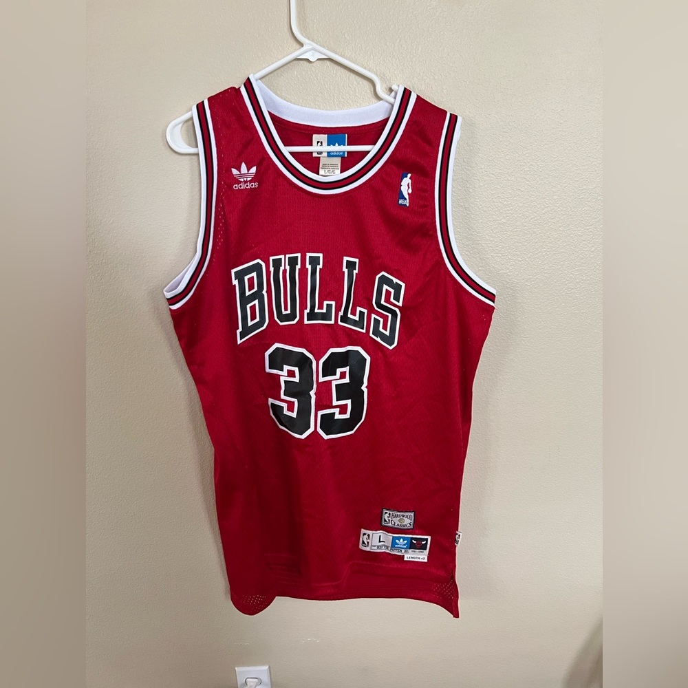 Scottie pippen adidas nba hardwood classics bulls jersey